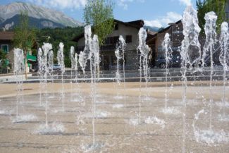 fontaine Nicollier paysage public