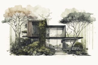 Nicollier Wellness Spa dessins bureau d'étude projets privés publics architecture du paysage