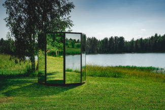 Un sauna panoramique d'extérieur Nicollier