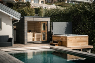 Inspirations sauna exterieur Nicollier