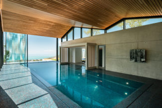 inspiration de piscine intérieure spa Nicollier