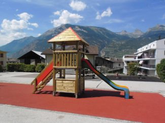 Aménagement d'une place de jeux Nicollier