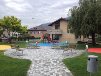 Aménagement d'une place de jeux Nicollier
