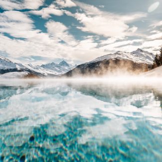 Piscine publique en altitude