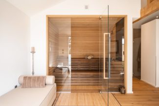 Un sauna au design italien Nicollier