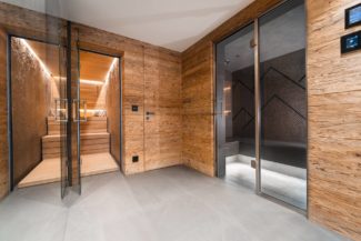 Un sauna au design italien Nicollier