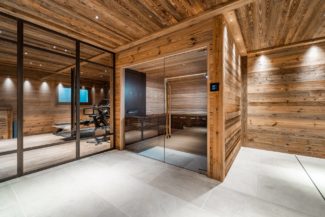 Un sauna au design italien Nicollier