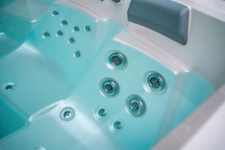 Détail de massage spa